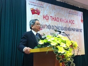 Workshop on draft amendments to the 1992 Constitution - ảnh 1